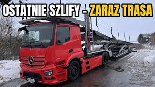 Gotowy na trasę – ostatnie poprawki przed wyjazdem.
