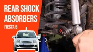 How to replace the rear shock absorbers Fiesta mk6 ➿