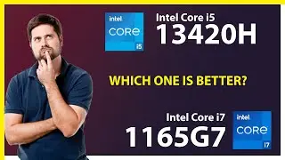 INTEL Core i5 13420H vs INTEL Core i7 1165G7 Technical Comparison