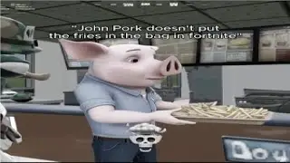 John Pork Fortnite Crashout Compilation (TikTok Fortnite Meme Compilation *JOHN PORK*)