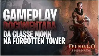 DIABLO IMMORTAL - MONK GAMEPLAY - DEMONSTRA&Ccedil;&Atilde;O DA CLASSE