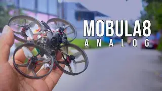 Test terbang Mobula8 Analog Punya mas Tedy di Bogor