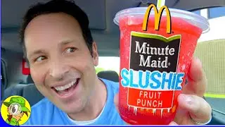 McDonald's&reg; | Minute Maid&reg; FRUIT PUNCH SLUSHIE Review 🍒🧊🥤 | Peep THIS Out! 😋
