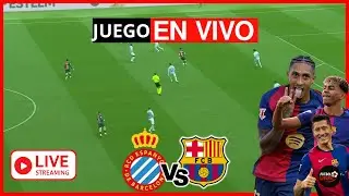 GANA EL BARÇA 🔴 ESPAÑOL 0-2 FC BARCELONA | LA LIGA FECHA 18 👉 Yamal Lewandowski / FUTBOL LIVING