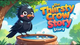 The Thirsty Crow Story | Moral Story for Kids in English | Bubble Art Kids
