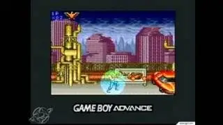 Contra Advance: The Alien Wars EX Game Boy