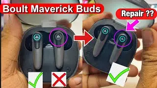 How to buds repair boult maverick  and batteries replacement low battery backup. Teardown