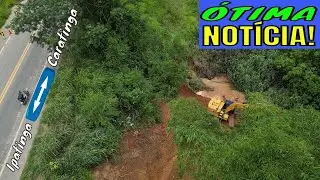 Na BR 458, t&aacute; tendo OBRAS!   23/02/2024