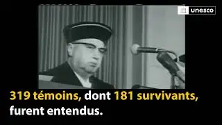 Transmettre l'histoire des g&eacute;nocides : les proc&egrave;s d'Auschwitz