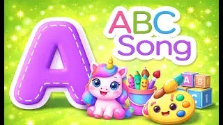 ABC Song for Kids 🎨 Learn Letters, Colors & Fun Sounds! | Alphabet Song