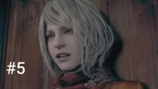 RESIDENT EVIL 4 REMAKE - Jogando de Ashley e Verdugo Maldito