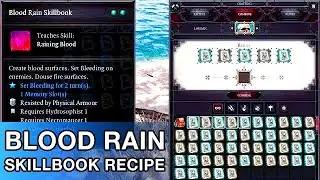 Blood Rain Skillbook Recipe - Divinity Original Sin 2
