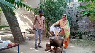 Village Life Pakistan | Daily Routine Village life Afghani Kabuli Pulao | Village Sham