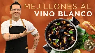 MEJILLONES al vino blanco, fáciles y con un sabor espectacular!!!