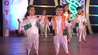 4 PATRIOTIC MASHUP JR.KG KIDS Pre Primary Show | Amrit Jyoti School