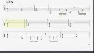 Metallica For Whom The Bell Tolls TAB James Hetfield Rhythm Guitar