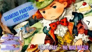 Ep 554: Feelook Art Unboxing - The Mad Hatter #craft #feelookart #unboxing #books #premium #sale