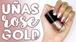 U&ntilde;as ROSE GOLD &middot; Sin Polvos &middot; Born Pretty Store 💅🏼