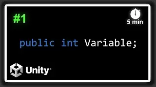 Was ist eine Variable? - public oder private - Name | 1/2 | #1 | Unity  C# Tutorial