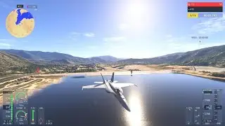 Microsoft Flight Simulator  setting the best flow fly f18