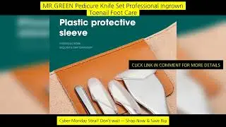 Mr.Green Pedicure Knife Set Professional Ingrown Toenail Foot Care Tools