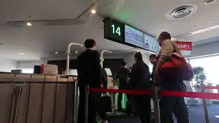 2025年新型　大量連打　ゲート音なし表示なし！伊丹空港は優先搭乗が誰でも体験できる時代に！14番　Oneworld Emerald Gate sound /PowerShot V10