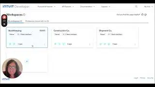 Inside the Intuit Developer Portal - Workspaces