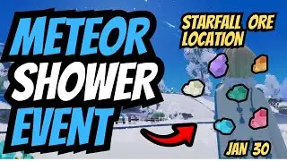 Jan 30 | All 9 Starfall Ore Locations & Doris Guide | Heartopia Meteor Shower