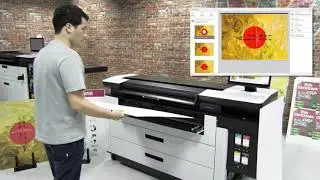 HP PageWide XL Pro Printers Printing Rigid Boards Flat Bed Application