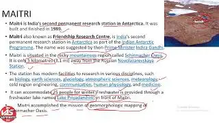 Indian Antarctic Programme | INDIAN RESEARCH STATIONS IN ANTARCTICA