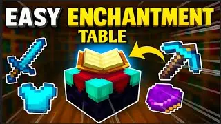  Easiest Enchantment Table Tutorial in Minecraft 1.21|| #minecraft #skyfleet #tutorial #video 