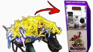 USING FAKE TICKETS AT THE ARCADE | TURN 1 FAKE ARCADE TICKET INTO 100000 ARCADE TICKETS! (UNLIMITED)
