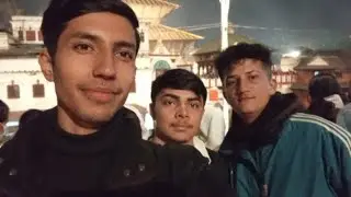Pashupati ma vet ghat ani aarati.🙏