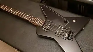 CHARVEL JACKSON USA CUSTOM SHOP STAR GUITAR POINTY HEADSTOCK 80'S LOGO UP CLOSE VIDEO REVIEW