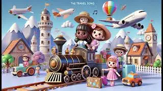 The Travel Song (With Our Family) | Nursery Rhymes & Kids Song