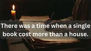 Before Books Were Everywhere| The Printing Press | Story 1|Episode 1