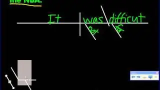 Sentence Diagram: Infinitive Phrase as Adjective C