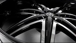 Massiv 923 Spline - Black with chrome accents