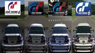 Evolution of the BMW M3 GTR Race Car '01 in Gran Turismo