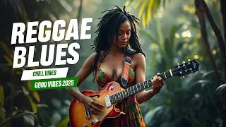 🎧🌴 Chill Reggae Blues: Instrumental Compilation for Relaxation & Productivity | One Hour Playlist 🌴🎧