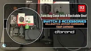 Switch 2 Accessories for Dbrand Killswitch Case and Other Cases + More Good Stuff