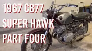 Vintage Motorcycle Restoration Honda CB77 Super Hawk Disassembly: Part 4