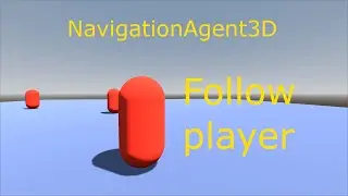 Godot 4 NPC Follow Player NavigationAgent3D Pathfinding AI Programming Tutorial