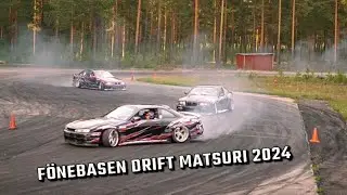 Kamikaze drifting i svenska skogarna! Fönebasen Drift matsuri
