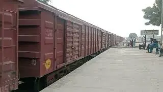 Goods train passing through #youtube #video 