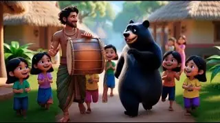 Kalu Madari Aaya | Funny Dancing Bear | Kids Cartoon Story | 3D Animation”