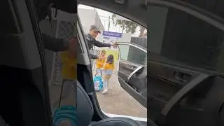Rude Driver vs. School Security Guard &ndash; Shocking Behavior! | #hoorenurrosh