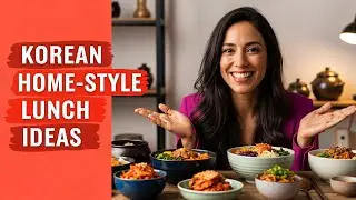 Spicy Korean easy to make lunch ideas