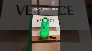 Would You Wear These? 🤔👟🔥 @Versace #shorts #sneakers #versace #designer #luxury