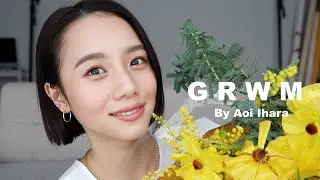 【GRWM】ボブヘアで初の準備動画！今日はピンクメイクしたよ❤️